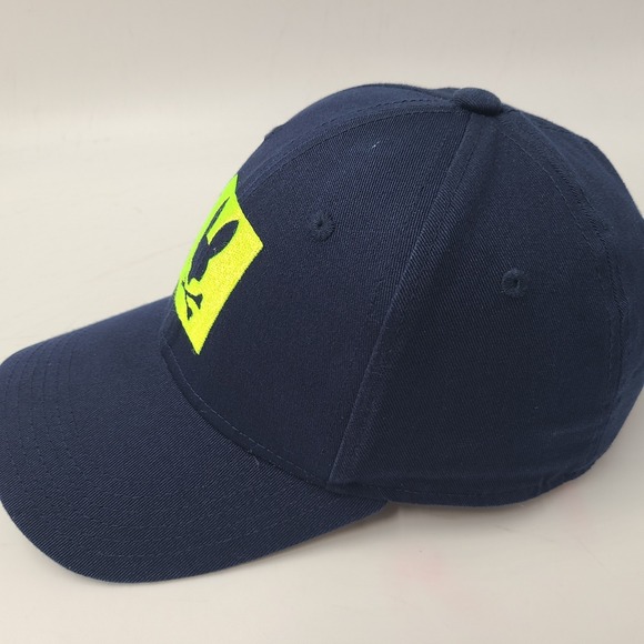 Psycho Bunny Hat Snapback Blue Green Cotton Casual Wear Skate Skateboard Men - Picture 6 of 13